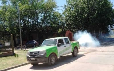 NUEVAS TAREAS DE FUMIGACIÓN EN EL DISTRITO