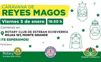 VIERNES 5 DE ENERO: LOS REYES MAGOS VISITARÁN ESTEBAN ECHEVERRÍA