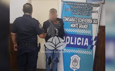 DETUVIERON A DOS PERSONAS QUE INTEGRABAN UNA BANDA QUE ROBABA EN LAS COCHERAS DE LOS EDIFICIOS DE LA ZONA CÉNTRICA DE MONTE GRANDE