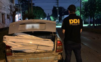 DETUVIERON A TRES HOMBRES POR ROBO DE MATERIALES DE CONSTRUCCIÓN EN EL BARRIO JUAN PABLO II