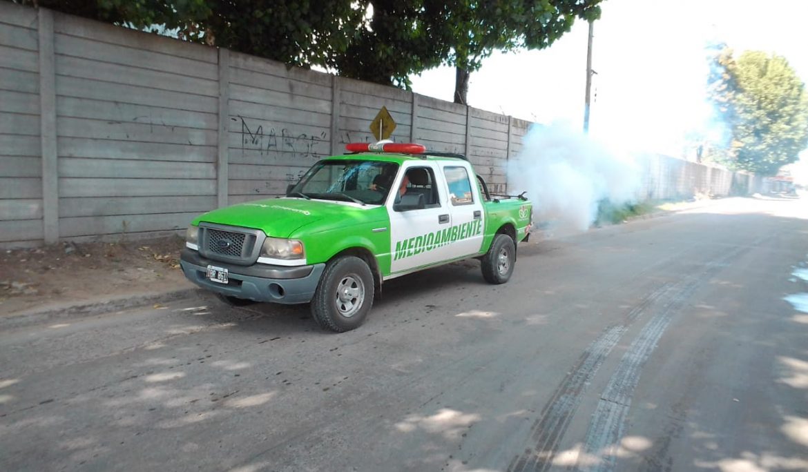 9 DE ABRIL: NUEVAS TAREAS DE FUMIGACIÓN