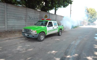 9 DE ABRIL: NUEVAS TAREAS DE FUMIGACIÓN
