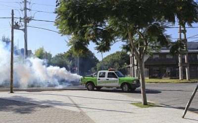 AVANZAN LAS TAREAS DE FUMIGACIÓN EN ESTEBAN ECHEVERRÍA