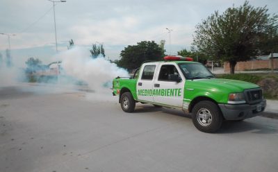NUEVOS TRABAJOS DE FUMIGACIÓN EN LAS LOCALIDADES DE ESTEBAN ECHEVERRÍA