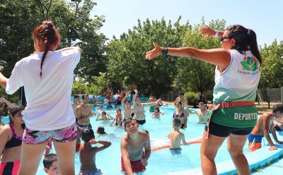 SE DESARROLLA UNA NUEVA SEMANA DE LA COLONIA DE VERANO EN ESTEBAN ECHEVERRÍA