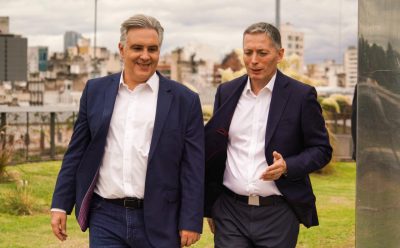 FERNANDO GRAY MANTUVO REUNIONES CON EL GOBERNADOR DE CÓRDOBA, MARTÍN LLARYORA Y EL INTENDENTE DE LA CAPITAL CORDOBESA, DANIEL PASSERINI