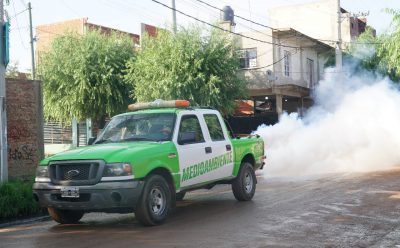 OPERATIVOS DE FUMIGACIÓN EN ESTEBAN ECHEVERRÍA