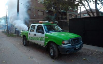 TRABAJOS DE FUMIGACIÓN EN EL DISTRITO