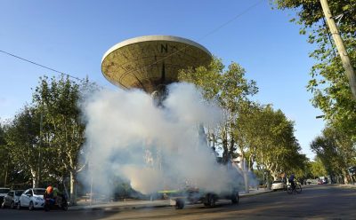 CONTINÚAN LOS OPERATIVOS DE FUMIGACIÓN EN ESTEBAN ECHEVERRÍA