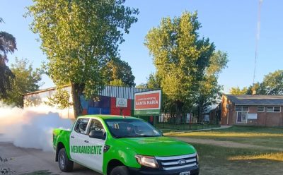AVANZAN LOS OPERATIVOS DE FUMIGACIÓN EN ESTEBAN ECHEVERRÍA