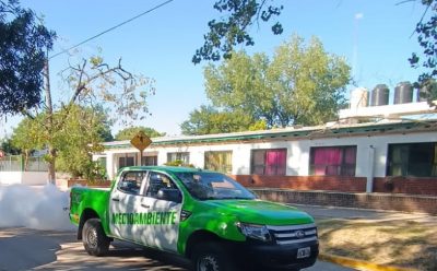TAREAS DE FUMIGACIÓN EN EL DISTRITO