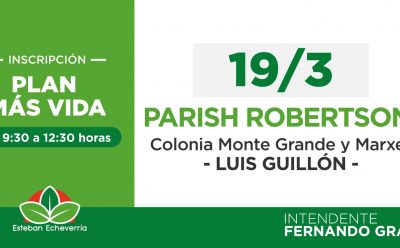 NUEVA JORNADA DE INSCRIPCIÓN AL PLAN MÁS VIDA EN LUIS GUILLÓN