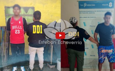 CUATRO DETENIDOS POR DOS ENTRADERAS EN MONTE GRANDE Y MONTE GRANDE SUR