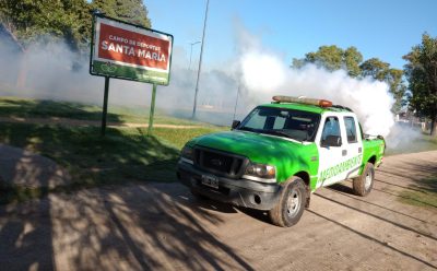 OPERATIVOS DE FUMIGACIÓN EN EL DISTRITO