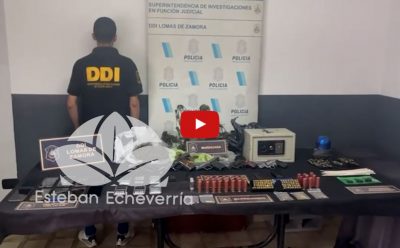 MONTE GRANDE: TRAS UN ALLANAMIENTO, LA POLICÍA BONAERENSE DETUVO A DOS PERSONAS POR COMETER UN ROBO 