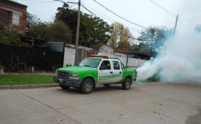 TRABAJOS DE FUMIGACIÓN EN MONTE GRANDE