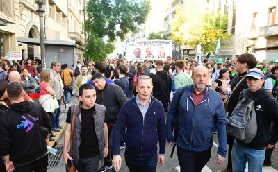 FERNANDO GRAY PARTICIPÓ EN LA MARCHA FEDERAL UNIVERSITARIA A PLAZA DE MAYO