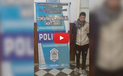 MONTE GRANDE: UN DETENIDO POR ROBAR CELULARES EN UN COMERCIO DE ELECTRODOMÉSTICOS