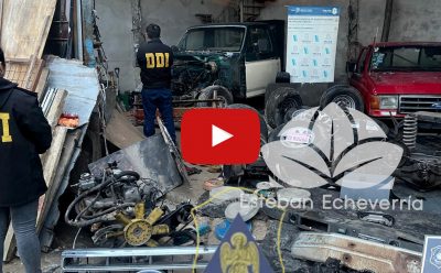 TRAS UN ALLANAMIENTO, DETUVIERON A LA INTEGRANTE DE UNA BANDA QUE ROBABA VEHÍCULOS Y COMERCIALIZABA LAS AUTOPARTES