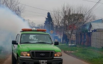 TRABAJOS DE FUMIGACIÓN EN MONTE GRANDE SUR