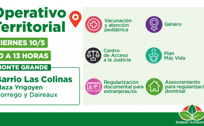 NUEVO OPERATIVO TERRITORIAL EN MONTE GRANDE SUR