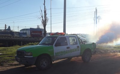 9 DE ABRIL: NUEVAS TAREAS DE FUMIGACIÓN