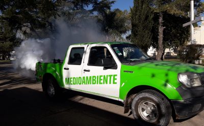 OPERATIVOS DE FUMIGACIÓN EN MONTE GRANDE SUR