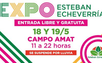 ESTE FIN DE SEMANA SE REALIZARÁ UNA NUEVA EDICIÓN DE EXPO ESTEBAN ECHEVERRÍA