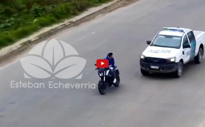 9 DE ABRIL: UN HOMBRE FUE DETENIDO POR CIRCULAR EN UNA MOTO ROBADA