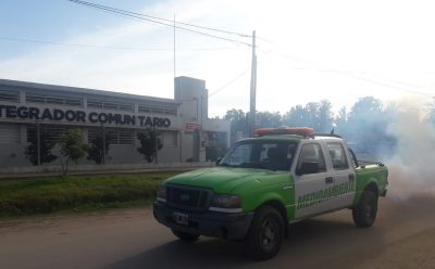 OPERATIVOS DE FUMIGACIÓN EN MONTE GRANDE SUR