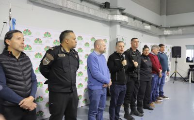FERNANDO GRAY PUSO EN FUNCIONES A 200 OFICIALES DE LA FBA, UNA NUEVA FUERZA ESPECIAL DE SEGURIDAD QUE COMIENZA A OPERAR EN EL DISTRITO