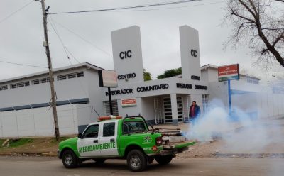 OPERATIVOS DE FUMIGACIÓN EN 9 DE ABRIL