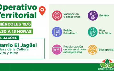 OPERATIVO TERRITORIAL EN EL JAGÜEL
