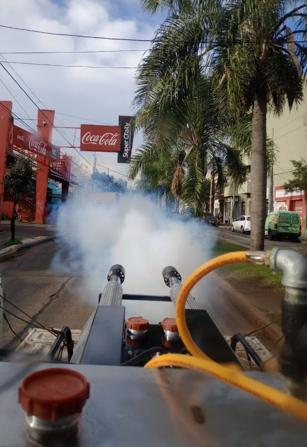 TRABAJOS DE FUMIGACIÓN EN MONTE GRANDE
