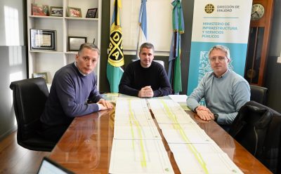 FERNANDO GRAY SE REUNIÓ CON AUTORIDADES DE LA DIRECCIÓN DE VIALIDAD BONAERENSE PARA PLANIFICAR LA FINALIZACIÓN DE LAS OBRAS DE LAS RUTAS 4 Y 58