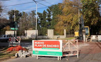 OBRAS DE BACHEO EN HORMIGÓN EN EL JAGÜEL