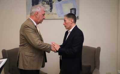 FERNANDO GRAY SE REUNIÓ CON EL PRESIDENTE DE LA CÁMARA ESPAÑOLA DE COMERCIO DE LA REPÚBLICA ARGENTINA