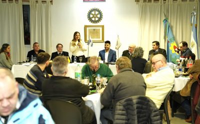 EL ROTARY CLUB DE LUIS GUILLÓN LLEVÓ ADELANTE EL CAMBIO DE AUTORIDADES