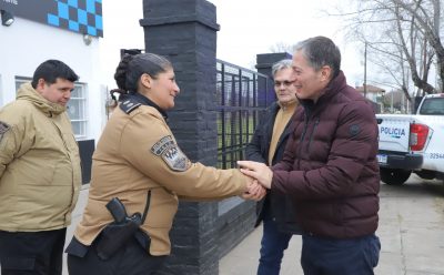 FERNANDO GRAY RECORRIÓ LA SEDE DE LA FBA, LA NUEVA FUERZA ESPECIAL DE SEGURIDAD QUE PATRULLA LOS BARRIOS DEL DISTRITO