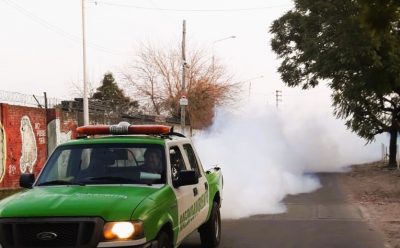 NUEVOS TRABAJOS DE FUMIGACIÓN EN EL JAGÜEL Y MONTE GRANDE