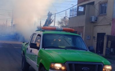 9 DE ABRIL: NUEVAS TAREAS DE FUMIGACIÓN
