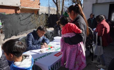 CONTINÚAN LAS JORNADAS DE INSCRIPCIÓN AL PLAN MÁS VIDA EN ESTEBAN ECHEVERRÍA