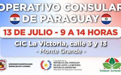 OPERATIVO CONSULAR DE PARAGUAY EN MONTE GRANDE