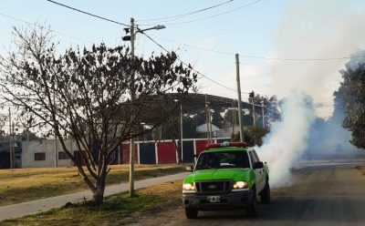 AVANZAN LOS OPERATIVOS DE FUMIGACIÓN EN EL DISTRITO