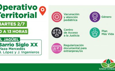 NUEVO OPERATIVO TERRITORIAL EN EL JAGÜEL