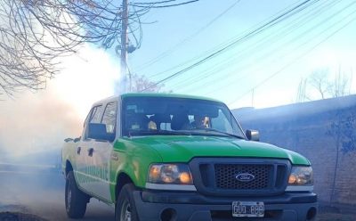 AVANZAN LOS OPERATIVOS DE FUMIGACIÓN EN ESTEBAN ECHEVERRÍA