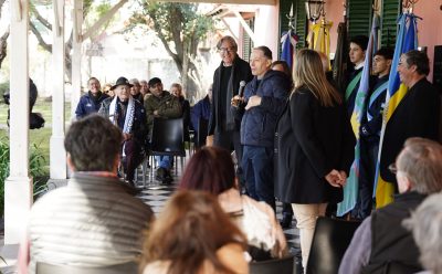 FERNANDO GRAY CELEBRÓ EL DÍA DEL INMIGRANTE ESCOCÉS JUNTO CON LA COLECTIVIDAD DE ESTEBAN ECHEVERRÍA