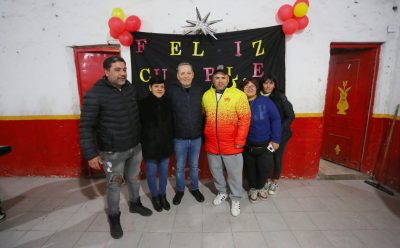 FERNANDO GRAY PARTICIPÓ DEL FESTEJO POR EL 36° ANIVERSARIO DEL CLUB SOCIAL Y DEPORTIVO DEFENSORES DE LUIS GUILLÓN