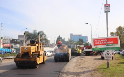 AVANZAN LAS OBRAS DE REPAVIMENTACIÓN DE LA AVENIDA MARIANO CASTEX (RUTA PROVINCIAL 58)
