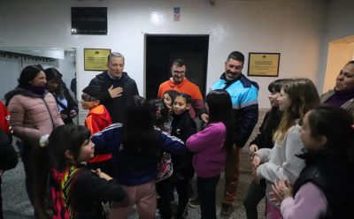 FERNANDO GRAY VISITÓ LA SOCIEDAD DE FOMENTO DOMINGO RODRÍGUEZ